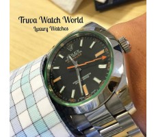 ROLEX MİLGAUS REPLİKA GÜMÜŞ KASA A+++PLUS ÜST SEGMENT KALİTE