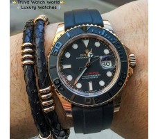ROLEX YACHT MASTER CREAMİCA  BEZEL A+++PLUS ÜST SEGMENT KALİTE