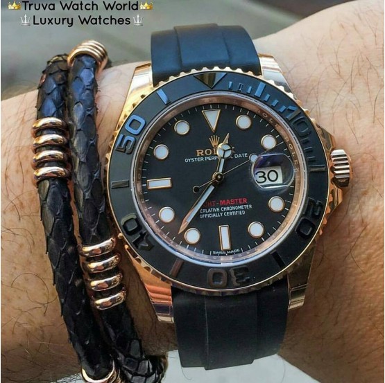 ROLEX YACHT MASTER CREAMİCA  BEZEL A+++PLUS ÜST SEGMENT KALİTE