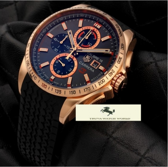 HK1356 TAG HEUER CALİBRE 16 AYTHON SENNA S ERKEK SAAT